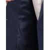 imageAllegra K Blazers for Women Business Casual Long Sleeve One Button Pockets Suit Jackets Work Office Blazer with Shoulder PadsDeep Blue