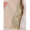 imageAllegra K Blazers for Womens Business Casual Double Breasted Long Sleeve Work Jacket Office SuitBeige