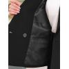imageAllegra K Blazers for Womens Business Casual Double Breasted Long Sleeve Work Jacket Office SuitBlack