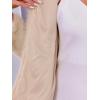 imageAllegra K Faux Fur Coat for Women Long Sleeve Open Front Overcoat Wedding Fluffy JacketChampagne Gold