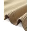 imageAllegra K Long Cardigan Sweaters for Womens Long Sleeve Open Front Lightweight Knit Cardigans TrendyKhaki