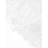 imageAllegra K Mesh Top for Womens Mock Neck Sexy Party Slim Fit Lace Sheer See Through TopsWhite