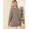 imageAllegra K Oversized Sweaters for Womens Crewneck Fall Chunky Cable Knit Pullover SweaterLight Brown