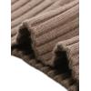 imageAllegra K Oversized Sweaters for Womens Crewneck Fall Chunky Cable Knit Pullover SweaterLight Brown
