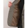 imageAllegra K Plaid Business Blazer for Womens Houndstooth Lapel Collar One Button Work Office Suit JacketBrown