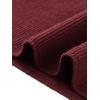 imageAllegra K Sweater Dress for Womens V Neck Long Sleeve Ribbed Knit Midi DressesBurgundy