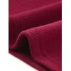 imageAllegra K Sweaters for Women Mock Turtleneck Long Sleeve Fitted Tee Casual Pullover Tops Fashion Clothes 2025 Fall OutfitsWine Red