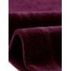 imageAllegra K Vintage Velvet Tops for Women Dressy Casual Long Sleeve Button Down Shirt BlouseDark Red