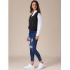 imageAllegra K Womens Sweater Vest V Neck Sleeveless Uniform Classic Knitted Pullover TopsBlack