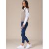 imageAllegra K Womens Sweater Vest V Neck Sleeveless Uniform Classic Knitted Pullover TopsKhaki