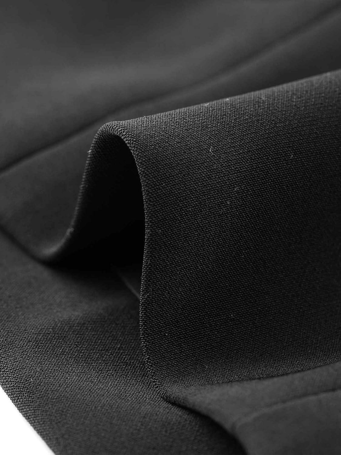 imageAllegra K Womens Suit Vest Double Breasted Business Lapel Dressy Waistcoat VestBlack
