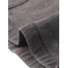 imageAllegra K Casual Denim Skirt for Womens High Waist Split Back Pockets Midi Jean SkirtsGrey