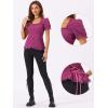 imageAllegra K Victorian Shirt for Womens Sweetheart Neck Puff Sleeve Halloween Lace Up Gothic BlousePurple