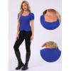 imageAllegra K Victorian Shirt for Womens Sweetheart Neck Puff Sleeve Halloween Lace Up Gothic BlouseRoyal Blue