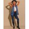 imageAllegra K Womens Denim Vest Sleeveless Button Down Waistcoat Casual Long Jean VestsBlue