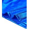 imageAllegra K Womens Halloween Shiny Top Party Club Cami Sparkly Metallic Tank TopBlue