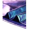 imageAllegra K Womens Halloween Shiny Top Party Club Cami Sparkly Metallic Tank TopBlue Purple