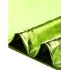 imageAllegra K Womens Halloween Shiny Top Party Club Cami Sparkly Metallic Tank TopMustard Green