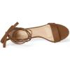 imageAllegra K Womens Kitten Heel Lace Up SandalsBrown
