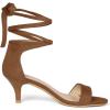 imageAllegra K Womens Kitten Heel Lace Up SandalsBrown