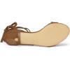imageAllegra K Womens Kitten Heel Lace Up SandalsBrown