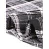 imageAllegra K Womens Plaid Pants High Waisted Vintage Tartan Checkered Cropped Casual Work PantsBlack Beige