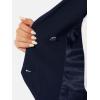 imageAllegra K Womens Suit Vest Double Breasted Business Lapel Dressy Waistcoat VestDark Blue