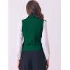 imageAllegra K Womens Suit Vest Double Breasted Business Lapel Dressy Waistcoat VestDark Green