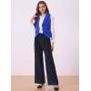 imageAllegra K Womens Suit Vest Double Breasted Business Lapel Dressy Waistcoat VestRoyal Blue
