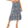 Dusty Blue-floral Dusty Blue-floral