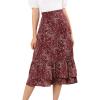 Wine Red-floral Wine Red-floral