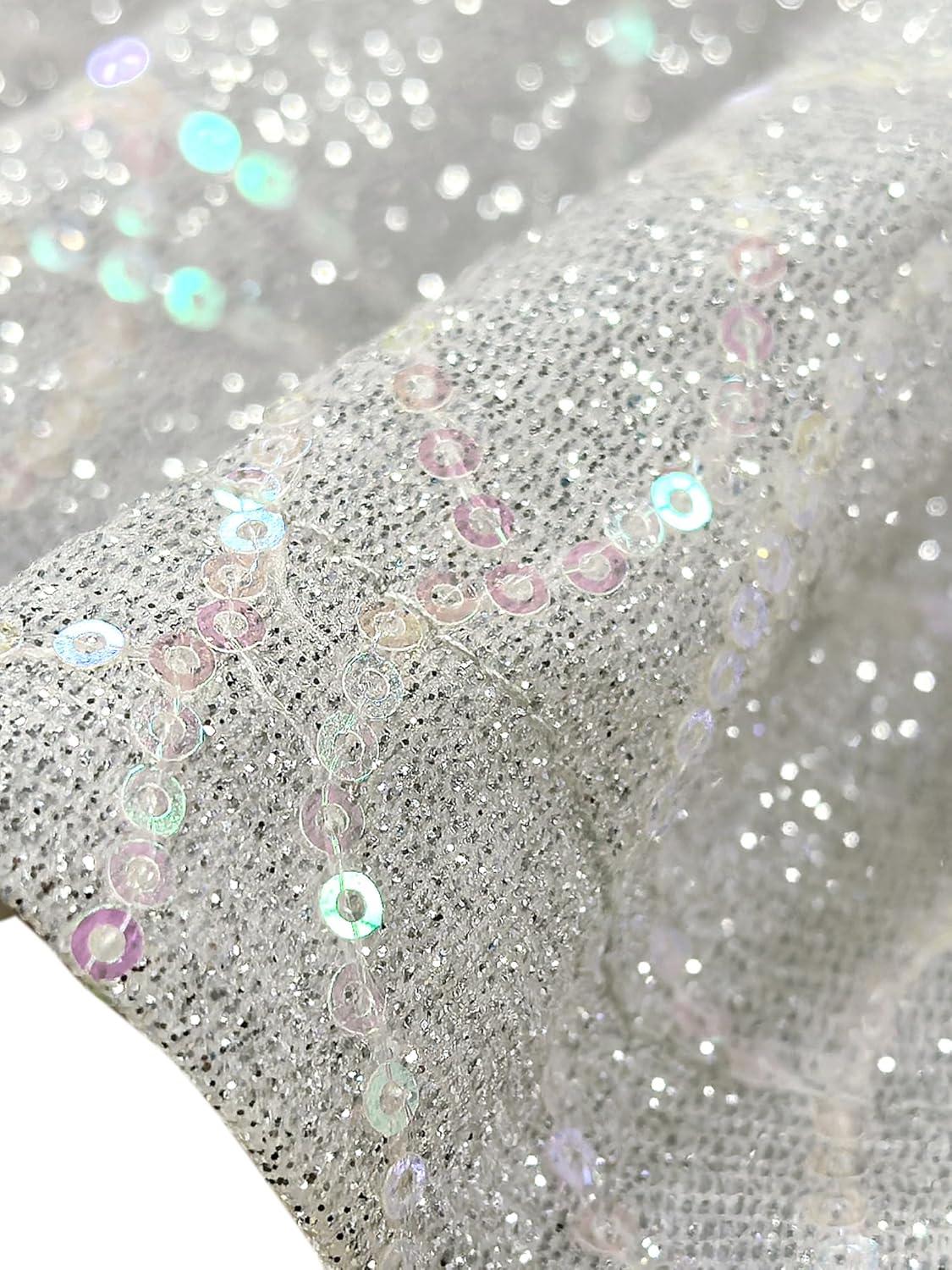 imageAllegra K Womens Glitter Sequin Dress Spaghetti Strap V Neck Party Cocktail Sparkly Mini Dress ClubwearWhite With Pinks