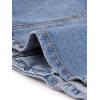 imageAllegra K Denim Vest for Womens Halter Neck Button Down Backless Jean WaistcoatBlue