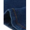 imageAllegra K Denim Vest for Womens Halter Neck Button Down Backless Jean WaistcoatDark Blue