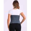 imageAllegra K Denim Vest for Womens Halter Neck Button Down Backless Jean WaistcoatGray Blue