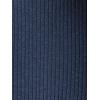 imageAllegra K Fall Long Sleeve Dresses for Womens Ribbed ALine Midi DressNavy Blue