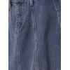 imageAllegra K Womens Denim Skirt Overall Adjustable Strap Braces Mini Suspender Washed Jean SkirtsRetro Blue