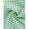imageAllegra K Womens Gingham Checks Ruffled Peter Pan Collar Cute Mini DressBlue Yellow
