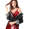 imageAllegra K Womens Glitter Sequin Dress Spaghetti Strap V Neck Party Cocktail Sparkly Mini Dress ClubwearRed