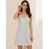 imageAllegra K Womens Glitter Sequin Dress Spaghetti Strap V Neck Party Cocktail Sparkly Mini Dress ClubwearWhite With Pinks