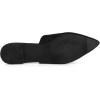 imageAllegra K Womens Mules Pointed Toe Loafer V Shape Flat Slides Backless Shoes