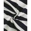 imageAllegra K Womens Rainbow Leggings Printed High Waist Elastic Waistband Party Yoga Stirrup PantsDark Bluestripe