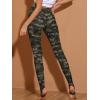 imageAllegra K Womens Rainbow Leggings Printed High Waist Elastic Waistband Party Yoga Stirrup PantsGreycamouflage