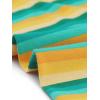 imageAllegra K Womens Rainbow Leggings Printed High Waist Elastic Waistband Party Yoga Stirrup PantsYellow Greenstripe