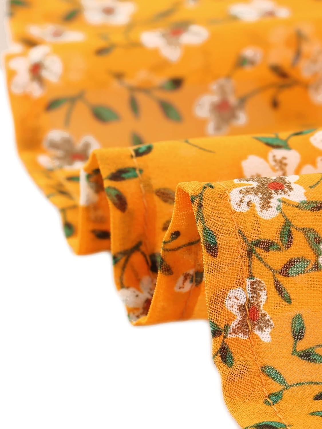 imageAllegra K Womens Floral Skirt Chiffon Aline Long Tiered Ruffle Boho Summer Midi SkirtsGinger