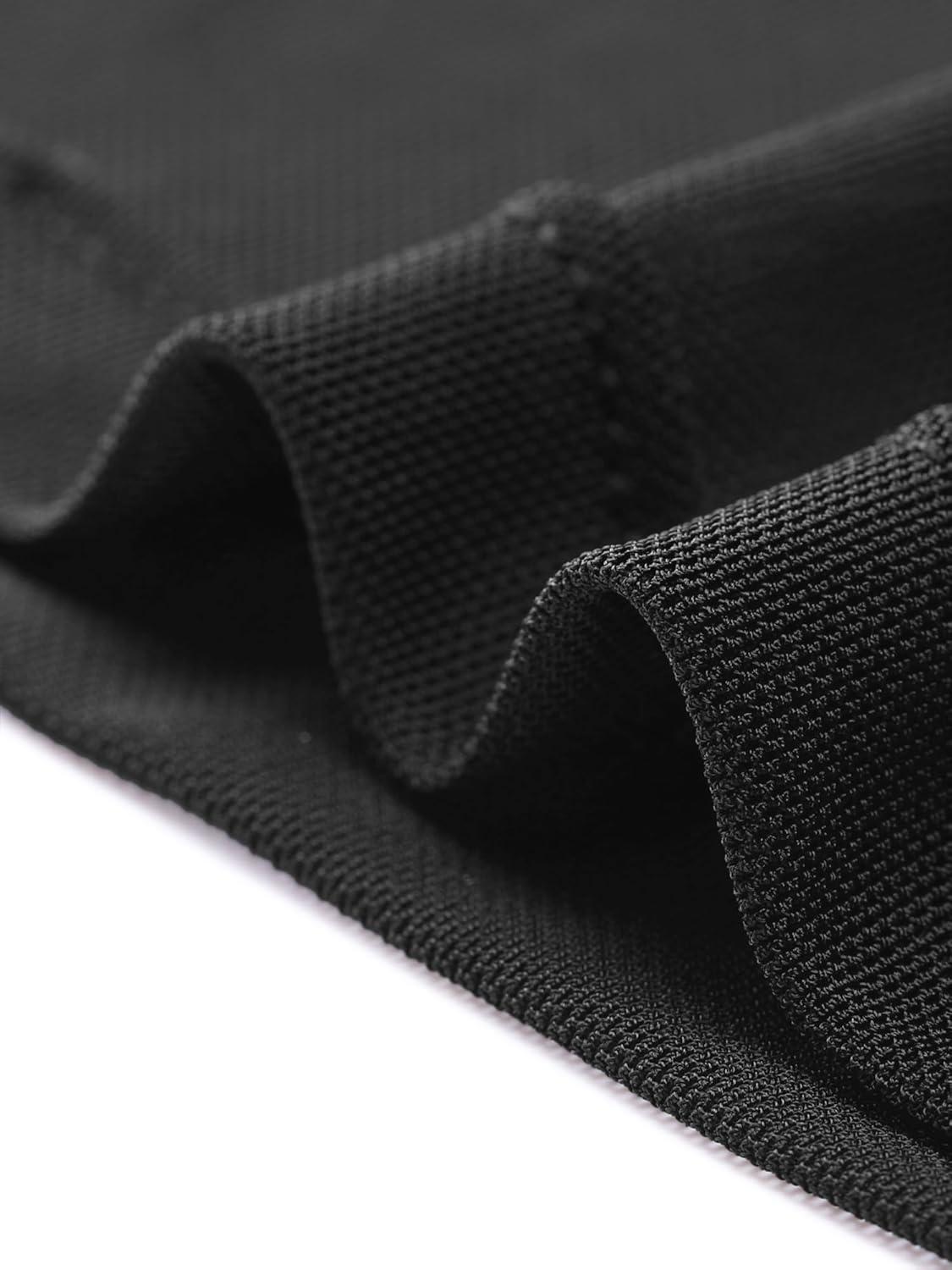 imageAllegra K Womens SemiSheer Sexy Blouse Heart Print Crop Tops Cocktail Party Mesh TopSolid Black