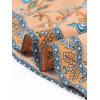 imageAllegra K Boho Skirt for Womens Casual Peasant Floral Bohemian Tassels Elastic Waist Maxi SkirtsBeige