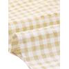 imageAllegra K Gingham Tops for Women Summer Cute Cap Sleeve Square Neck Plaid Shirts Casual BlousesApricot White