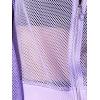 imageAllegra K Hoodie Jacket for Womens 2024 Zip Up Long Sleeve Mesh Sheer Bomber JacketsLight Purple