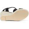 imageAllegra K Womens Espadrilles Platform Slingback Wedges SandalsBlack